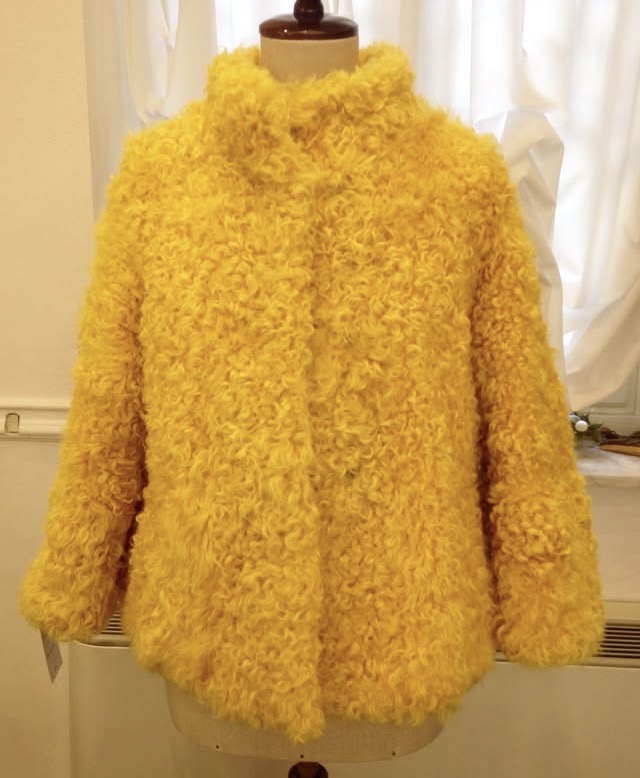 Giacca in Kalgan giallo