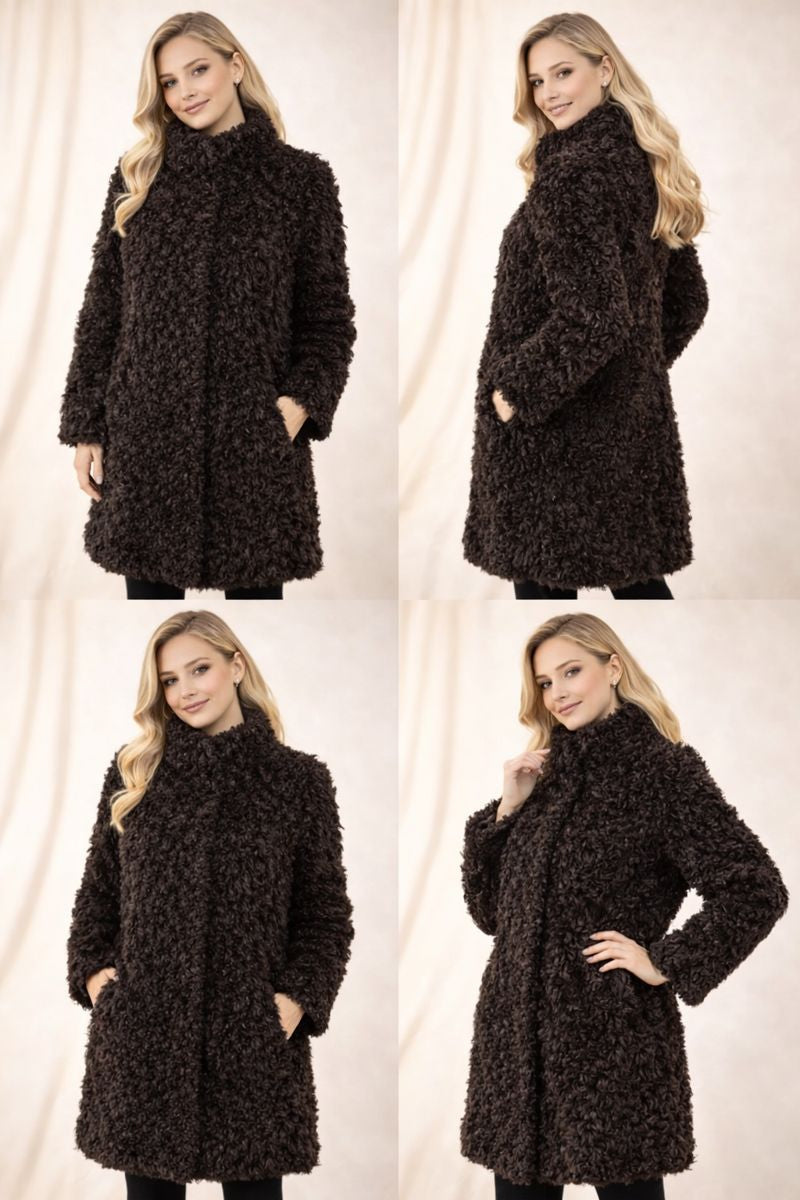 Pelliccia Kalgan Marrone