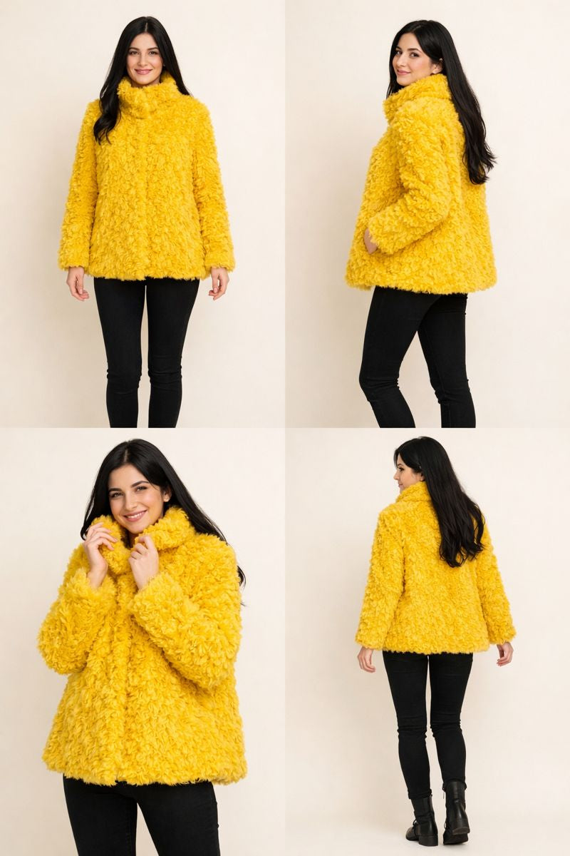 Giacca in Kalgan giallo